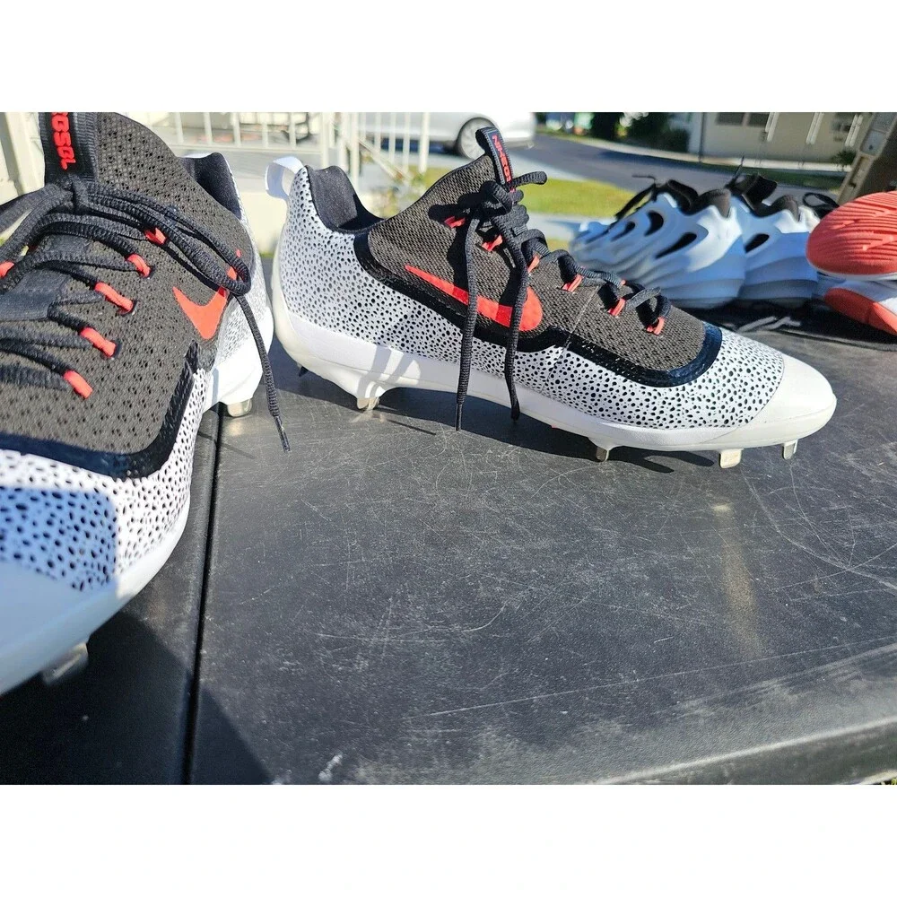 Nike Max Air Huarache 2KFILTH Elite Mens 15 White Low Metal Baseball Cleats BSBL